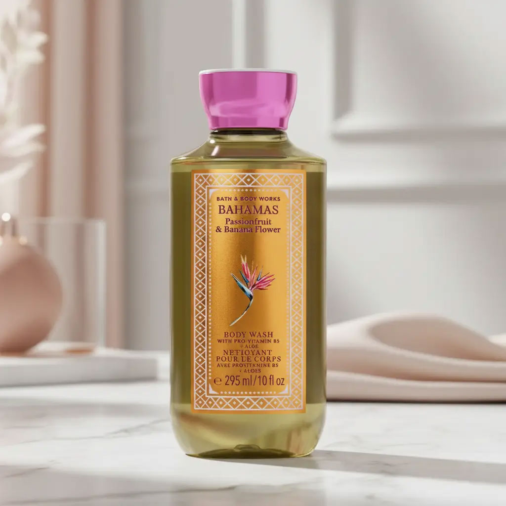 Bath and Body Works Bahamas Passionfruit & Banana Flower Body Wash